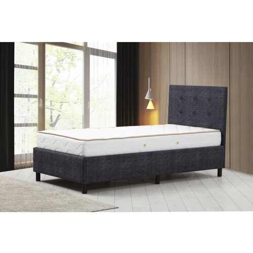 Hanah home Hira Set 150 x 200 - Anthracite Anthracite Double Mattress, Base & Headboard Cene