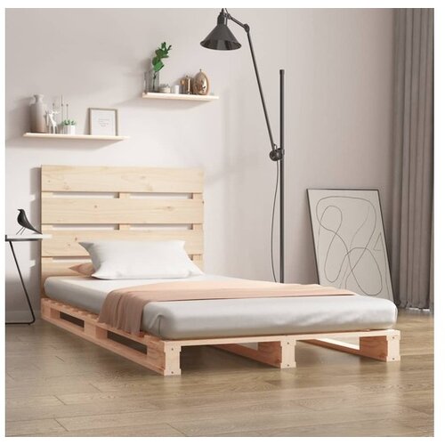  Okvir za krevet 90 x 200 cm od masivne borovine Cene