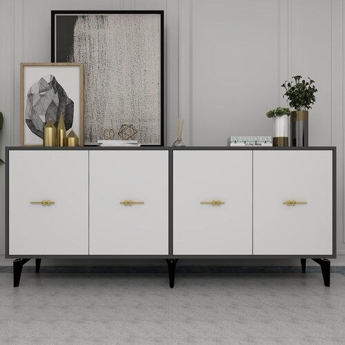 Hanah home konzolni sto Sinta, 180x82.6x35 cm, Beli Cene