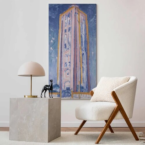  Slika - Piet Mondrian &amp;ndash; Lighthouse near Westkapelle 60x120 Premium Print Slike
