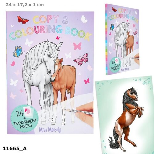 Miss Melody Slikovnica Copy coloring book Slike