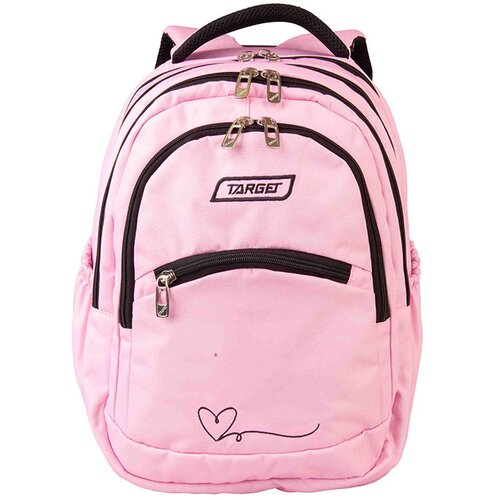 Target &amp;Scaron;kolski ruksak 2u1 Curved Pink Heart Slike