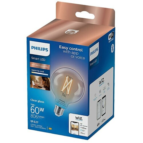 Philips wiz led žarulja G95 (E27, može se prigu&amp;scaron;iti, 806 lm, 6,7 w) Slike