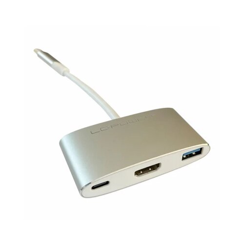 LC Power hub LC-HUB-C-MULTI-4 type c, 1xHDMI dp Cene