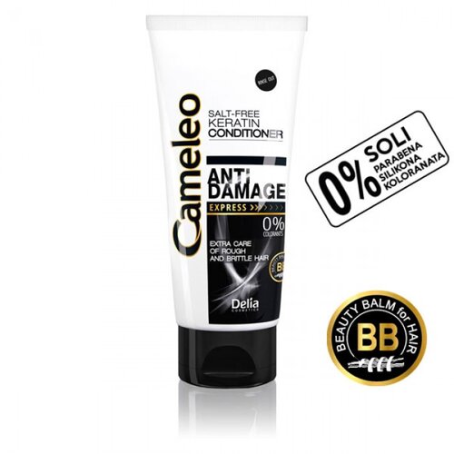 Delia CAMELEO BB - ANTI DAMAGE - Balzam sa keratinom za izuzetno oštećenu i suvu kosu - Bez soli 200ml Cijene