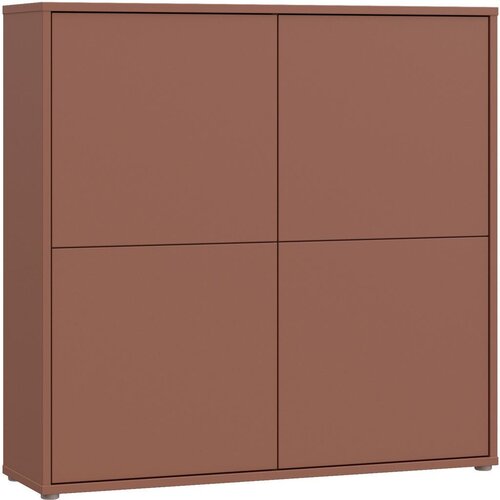 CARRYHOME Visoka Komoda Alice, Terakota Slike