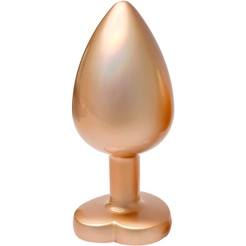 DREAMTOYS Gleaming Love Plug Matte Gold Large Cene