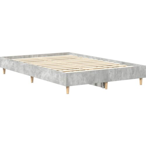  Okvir kreveta bez madraca beton sivi 120x200 cm Slike