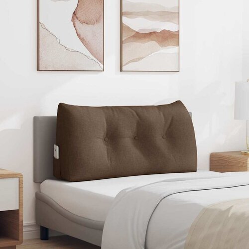  Jastuk za leđa Smeđa 100 x 24 x 50 cm tkanina Cene