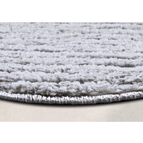 Elle Decoration Svetlo siva okrogla preproga &amp;oslash; 160 cm Panglao New York Light Grey &amp;ndash; Slike