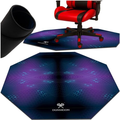 Dunmoon osmerokutna za&amp;scaron;titna podloga za gaming i uredsku stolicu 120 cm Slike
