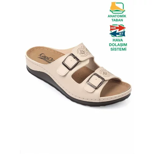 Capone Outfitters Mules - Beige - Flat