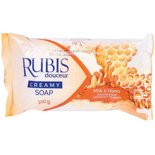 Sredstvo SAPUN 100G RUBIS MILK&amp;amp;HONEY Slike