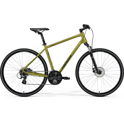 Merida CROSSWAY 10 SILK FALL GREEN trekking bicikl (MY25) - L (55) Slike