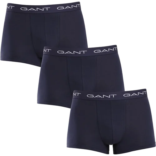 Gant 3PACK men's boxers blue