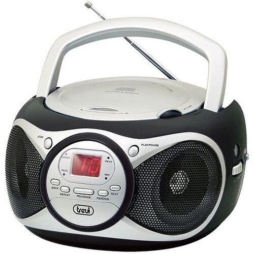 Trevi prenosni radijski in CD predvajalnik 512 Boombox, črn Slike