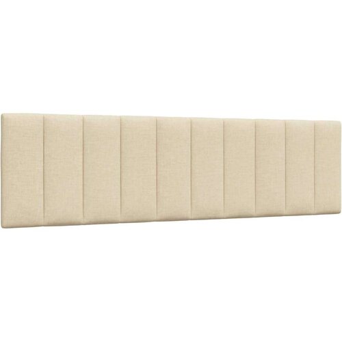  Okvir za krevet bez madraca krem 180 x 200 cm od tkanine - Krema 180 x 200 cm Slike