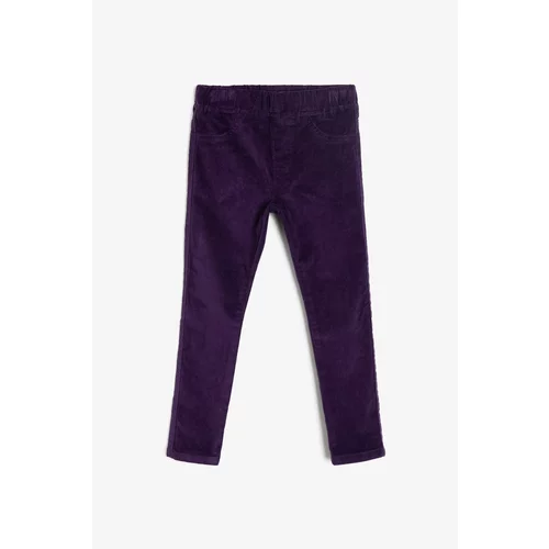 Koton Purple Girls' Pants