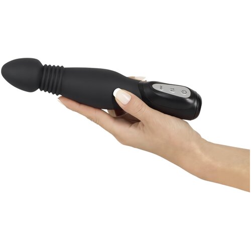 Igrače You2Toys Anal Vibe - potisnik, analni vibrator (crni) Slike