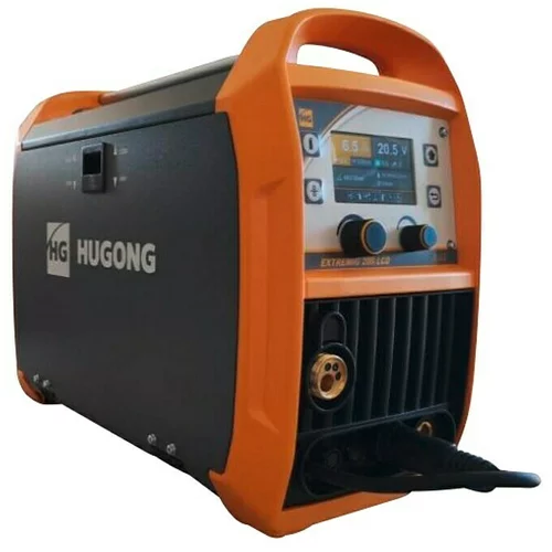 Hugong Uređaj za zavarivanje EXTREMIG200 LCD (Jačina elektroda: 1,6 - 3,2 mm) + BAUHAUS jamstvo 5 godina na uređaje na električni ili motorni pogon