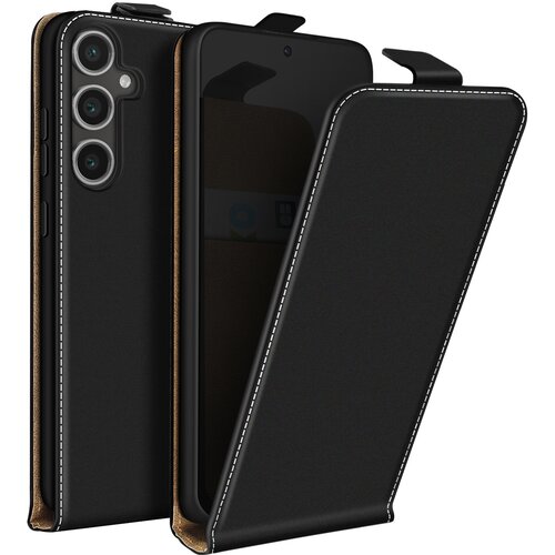 AVIZAR Navpično ohišje za Samsung Galaxy S24 FE z držalom za kartice, Črna, (5000015746) Cene