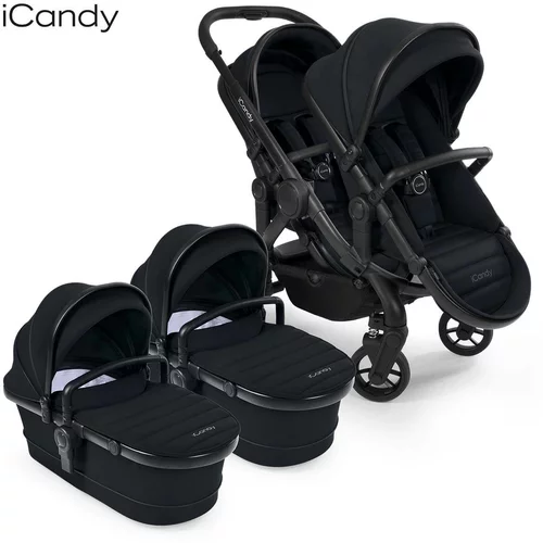 iCandy peach™ 7 otroški voziček twin black edition