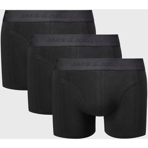 Jack & Jones boksarice JACWAISTBAND TRUNKS X3 Črna Cene