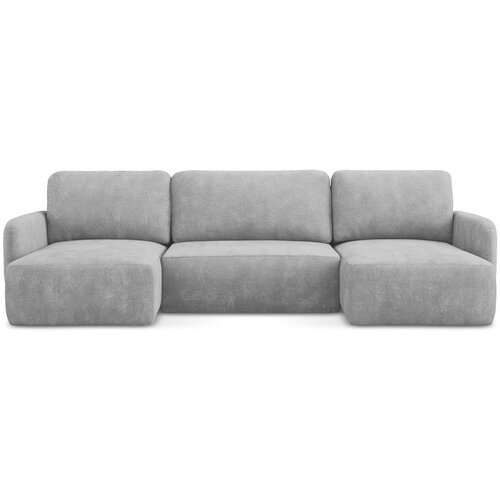 Makamii Svijetlo siva sklopiva/s prostorom za odlaganje kutna garnitura od &amp;scaron;enila (u obliku slova &amp;quot;U&amp;quot;) Lilo &amp;ndash; Slike