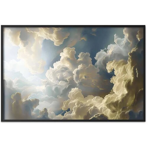  Plakat Sun and Shadows: A Theatrical Show of Nature High Above the Ground 90x60 Crni okvir Slike