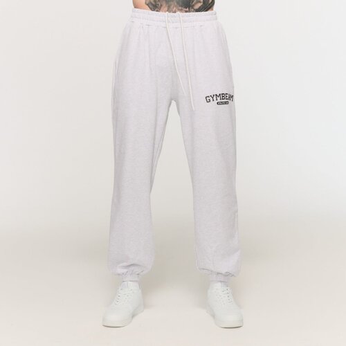 GymBeam Varsity Sweatpants Grey S Cene
