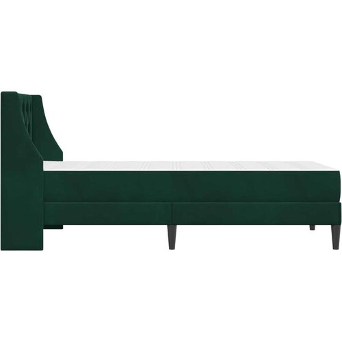  Okvir kreveta s madracem Zidne 2 pcs Tamnozelena Bar&amp;scaron;un - Tamnozelena 100 x 200 cm Slike