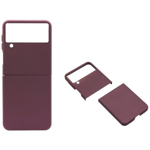 Chameleon Okrasni pokrovček (84PC) za Samsung Galaxy Z Flip 4 5G, vinsko rdeča Cene