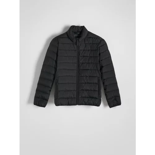 Reserved - Prošivena jakna s visokim ovratnikom - crno