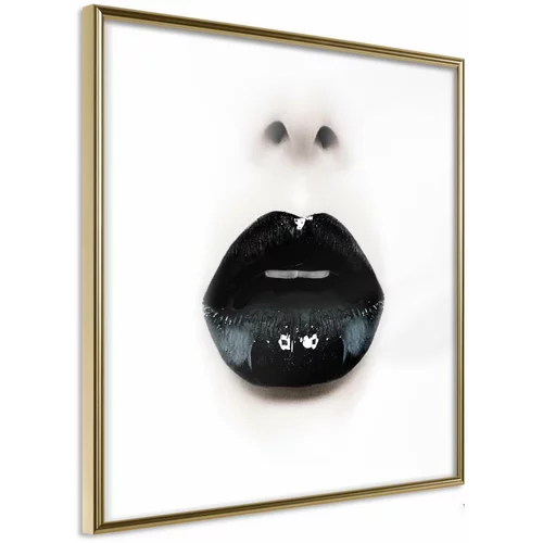  Poster - Black Lipstick (Square) 20x20