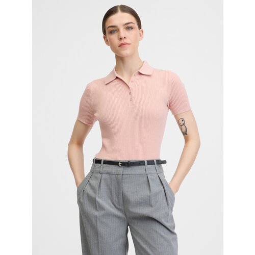 Orsay Light Pink Women&amp;#039;s Short Sleeve T-Shirt - Women Slike