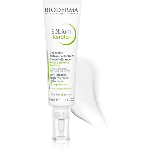 Bioderma S&amp;eacute;bium Kerato+ gel krema proti nepravilnostim na aknasti koži 30 ml Slike