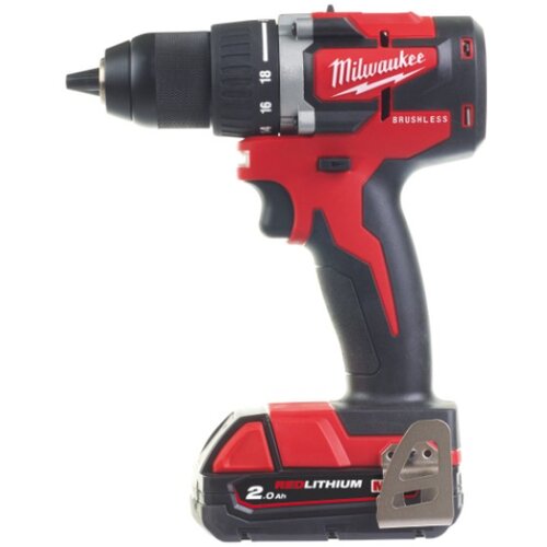 Milwaukee M18CBLDD-202C aku bu&amp;scaron;ilica 18V 2Ah Slike