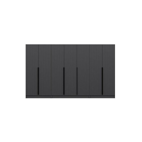 Hanah home Ormar Kale Plus-7778, 315x210x52 cm, Antracit Cene