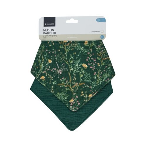 Kikka Boo Portikle od muslina set 2 kom Secret Garden Green ( KKB31069 ) Slike