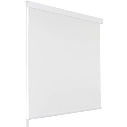 vidaXL Rolo zavesa za prho 160x240 cm bela, (20683772) Cene