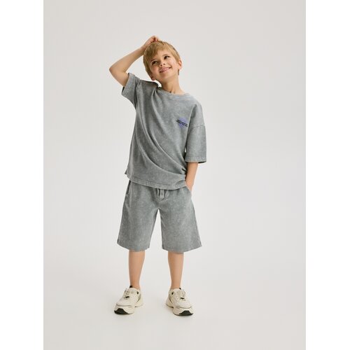 Reserved BOYS` T-SHIRT & SHORTS - svijetlo siva Cijene