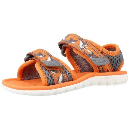Clarks Japonke SURFING TIDE T Oranžna Slike