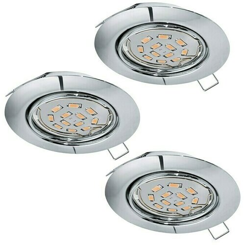 Eglo LED ugradbena svjetiljka Peneto (Topla bijela, Promjer: 87 mm, Ugradbeni promjer: 70 mm) Cijene