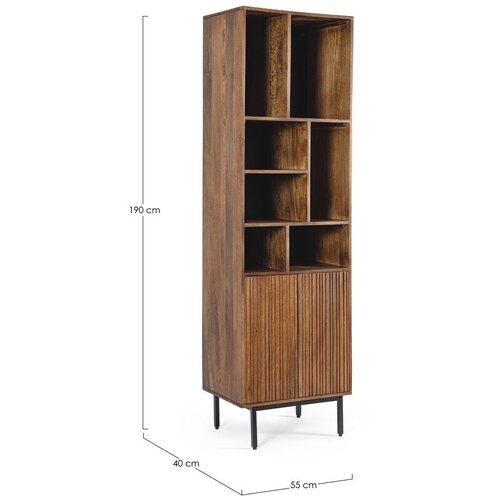 BIZZOTTO Omara iz masivnega manga v naravni barvi 55x190x40 cm Tadita &amp;ndash; Slike