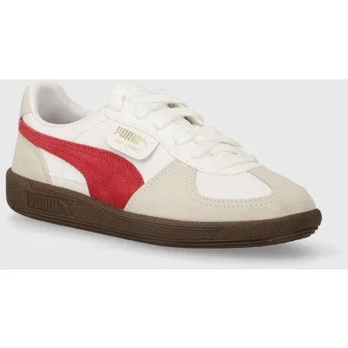 Puma Usnjene superge Palermo bela barva, 396464