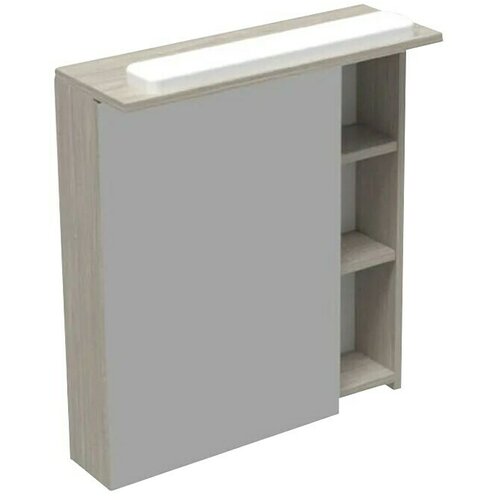 Ferotehna Kupaonski ormarić s LED ogledalom Tea 75 (&amp;Scaron;irina: 75 cm, Silver Liberty) Slike