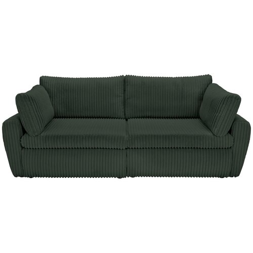 CARRYHOME ZOFA S POSTELJNO FUNKCIJO, temno zelena tekstil Cene