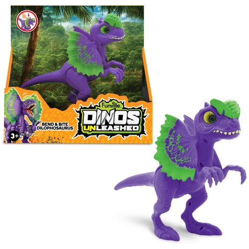 DINOS UNLEASHED interaktivna pomična igračka Dilophosaurus Slike