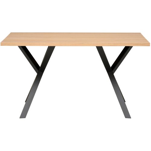 Livetastic JEDILNA MIZA, masivno les kavčukovca barve hrasta Slike