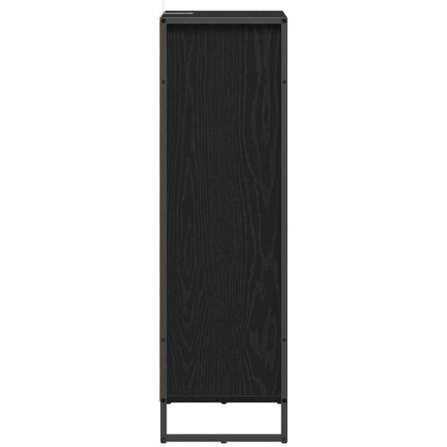 VidaXL Kupaonski ormar Crni hrast 40 x 30 x 100 cm Konstruirano drvo Slike